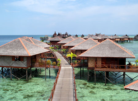 3D2N  MABUL ISLAND - SIPADAN WATER VILLAGE RESORT 3D2N  MABUL ISLAND - SIPADAN WATER VILLAGE RESORT